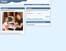 Tablet Screenshot of dexter.hoor.se